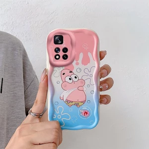 Ốp lưng Redmi Note 11 pro 5G (Trung Quốc) Ốp điện thoại viền kem dễ thương Vỏ điện thoại TPU mềm DKNY