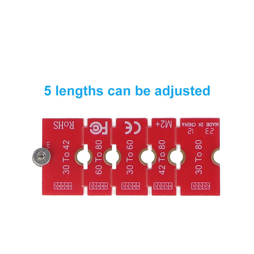 Jmt M2 M2Plus M.2 Giá Đỡ Mở Rộng Chuyển SSD M2 Kích Thước Dài Cho NVME NGFF M.2 U.2 M3 M.3 SSD