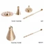ESSENCEH Lư Hương, Dụng Cụ Hương Phong Cách Cổ Đại Trung Quốc Tháp Bộ Mô Hình Hương, DIY Hương Nón Đồng Nguyên Chất Khuôn Retro Đồng Hương