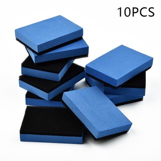 Set 10 Miếng Bọt Biển nano Lau Chùi Đánh Bóng Xe Hơi Đa Năng