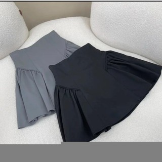 Chân Váy Lưng Cao Dáng Xòe Bigsize Nữ Có Lót Trong Dây Kéo Giọt Lệ Chất Vải Tây Mềm Mại Mặc Được Nhiều Phong Cách CV401