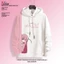 YB1 Bocchi The Rock Áo Khoác Anime Dài Tay Top Nữ Cosplay Gotou Hitori 3D Áo Chui Đầu Thời Trang Oversize BY