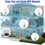 Kích sóng Wifi 4 râu tốc độ cao 300Mbs. Mở rộng vùng phủ sóng, cải thiện tốc độ mạng Wifi, Có cả phát Wifi từ dây Lan