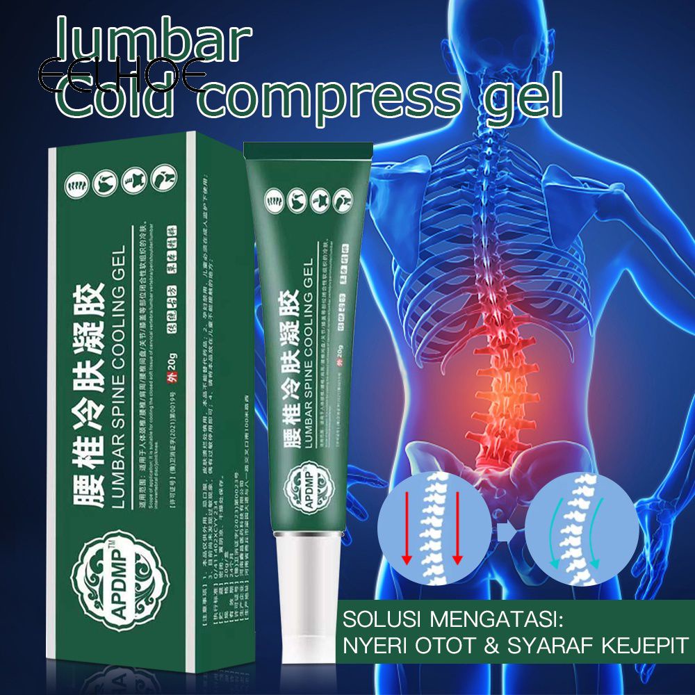 Ảnh EELHOE Loại Gel Nén Lạnh 20g Gel Giảm Đau Đầu Gối Cột Sống Thắt Lưng 2024 1