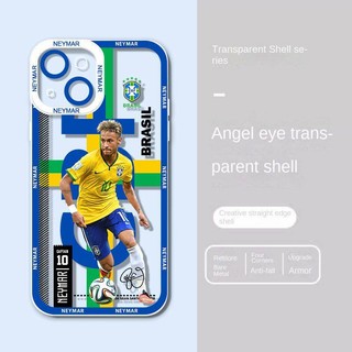 Ốp Điện Thoại TPU Dẻo In Hình Ronaldo Neymar Messi Cho iphone 6 6S Plus 7 8 Plus SE 2022 X XS Max XR 12 Mini 15 Pro Max