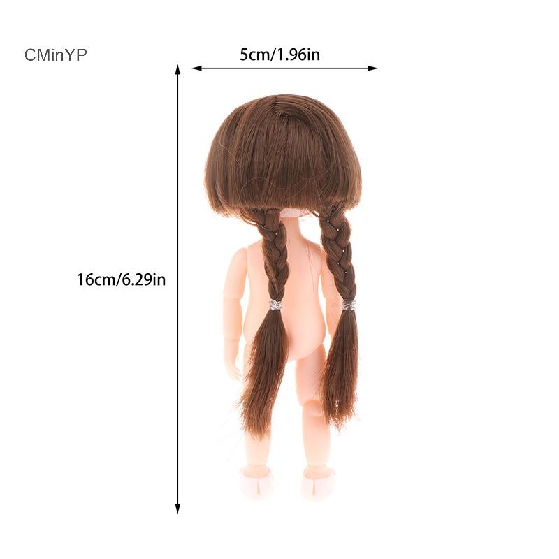 Búp bê Cyp 1 16cm với các biểu cảm khác nhau, Búp bê 1 / 4 dễ thương, 13 khớp di chuyển được Búp bê bé gái Glory
