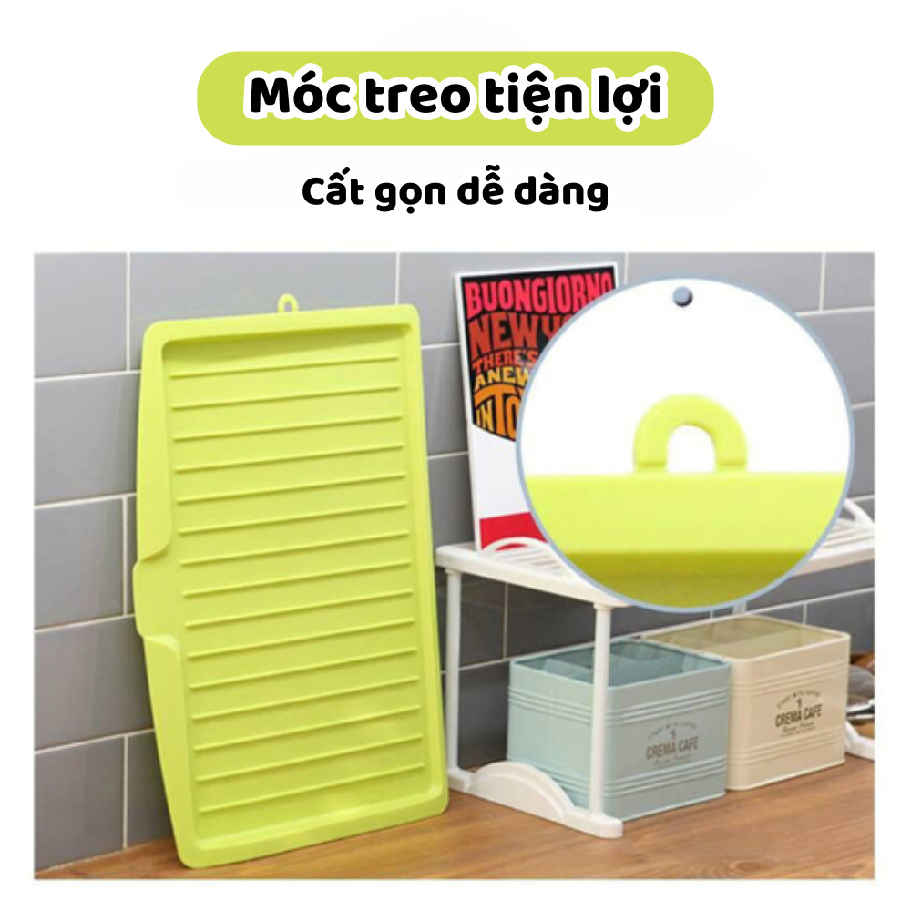 Khay Thoát Nước Nhà Bếp Silicone Richouse Đa Năng, Úp Chén Đĩa Ráo Nước Nhanh Khô