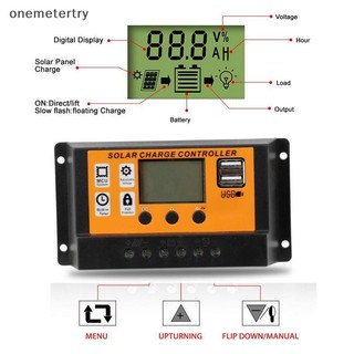 Ảnh 2 – Em LCD Bộ điều khiển năng lượng mặt trời 12V / 24V 30A 20A 10A Bộ điều chỉnh sạc năng lượng mặt trời Bộ sạc pin PWM Màn hình LCD USB kép 5V 2.5A Đầu ra MOS n