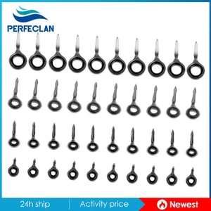 40 Chiếc Thép Không Gỉ & Bè Cần Câu Hướng Dẫn Thanh Sửa Chữa Dây Buộc Dây