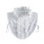 XGB Ve Áo Giả Cổ Ruffle Cạnh Cổ Khăn Choàng Đa Năng Neckwrap Cho Nữ Mùa Hè Áo Sơ Mi Nữ Accessorie