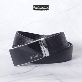 Thắt lưng nam da bò cao cấp FTT Leather, dây nịt da nam Full hộp đựng cao cấp mặt khóa tự động