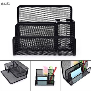 1 Giá Đỡ Tài Liệu Giấy Tờ / Tài Liệu Để Bàn Dạng Lưới Màu Đen In Chữ Gzi1