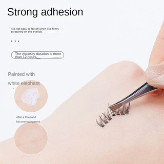 MENGLU Keo Dán Lông Mi Giả Siêu Dính Tự Nhiên Hai Chức Năng Trong Suốt Nhanh Khô