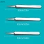 Nhíp Gắp Mụn Đầu Đen Làm Đẹp 8cm