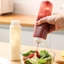 TOPTOOLCX Chai ép gia vị, Nước sốt Dầu ô liu Gia vị Chai ép đùn, Cân dã ngoại BBQ Tiện ích Salad Dressing Chai xịt dầu