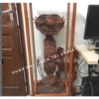 Mô Hình Như Ý Gỗ Đào Bày Phong Thủy