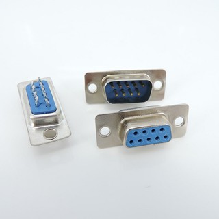 5 Cái Hoặc 1 Cặp Hoặc 5 Cặp 9 pin 9 Lõi DB9 Nam Nữ Đầu Kết Nối Dây Loại Liên Kết RS232 Nối Tiếp Cổng Gắn Nhựa Vỏ Cắm 17VN1
