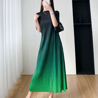 Miyake Chân Váy Xếp Ly Cao Cấp Thời Trang Dành Cho Nữ