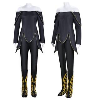 Trang phục cosplay anime PS2 Ragna Crimson - Bộ gồm áo, nón và giày cho Halloween