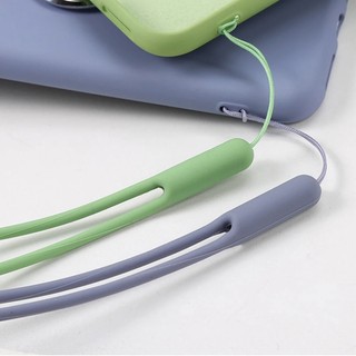 Kẹo Nhiều Màu Sắc Dây Đeo Điện Thoại Cổ Tay Dây Buộc Tay Silicon Quyến Rũ Dây Dễ Thương Phím Di Động Treo Dây Móc Khóa Keycord