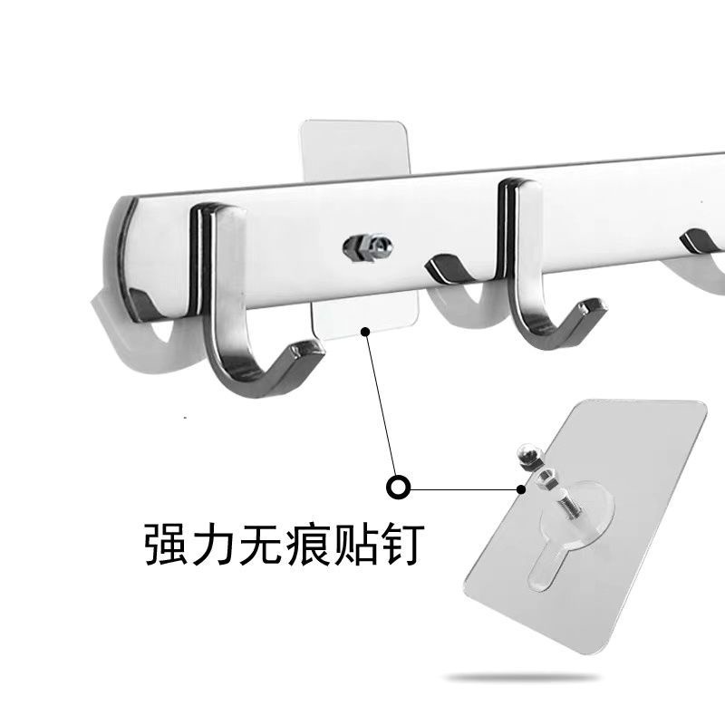 Bộ 10 Móc Treo Đồ Dán Tường Không Khoan Siêu Dính Không Cần Khoan