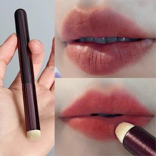 Set 2 Cọ Trang Điểm Son Môi, Cọ Tán Son Che Khuyết Điểm Môi Đầu Tròn Mềm Mịn HaminStore