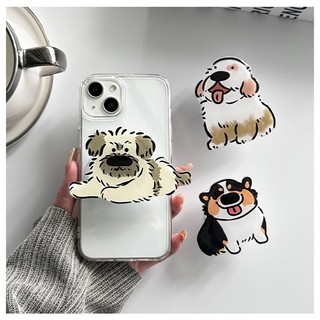 Giá Đỡ Điện Thoại Dạng Nhẫn Đeo Ngón Tay Từ Tính Màu Trơn Tiện Dụng