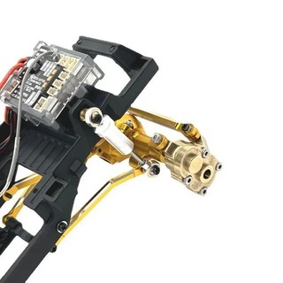 Đồng Thau Bên Ngoài Cổng Thông Tin Nhà Ở Vỏ Bánh Răng Cho FMS FCX24 1 / 24 OP Phụ Kiện Kim Loại Nâng Cấp Phần Bộ Rc Mô Hình Xe Bánh Xích Xe Tải Buggy