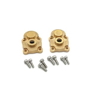 Đồng Thau Bên Ngoài Cổng Thông Tin Nhà Ở Vỏ Bánh Răng Cho FMS FCX24 1 / 24 OP Phụ Kiện Kim Loại Nâng Cấp Phần Bộ Rc Mô Hình Xe Bánh Xích Xe Tải Buggy