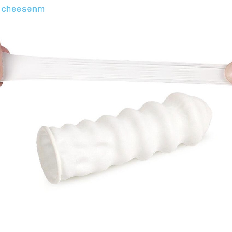 Set 50 / 100 Bọc Ngón Tay Bằng Cao Su Latex Chống Chấn Thương Dùng Một Lần