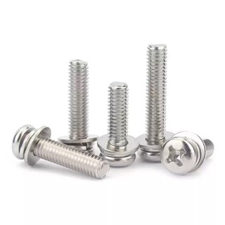 ((LXY) （ 3 TỔ HỢP） Bulong chỏm cầu nhỏ mạ niken，Ốc Vítđồng pake đầu tròn , ốc pake M2 / M2.5 / M3 / M4 / M5 / M6 / M8 * L4-50mm (RM-VN-1)