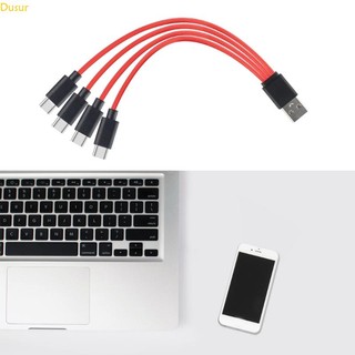 Dây Cáp usb type-c Chia Cổng Sạc Nhanh 4 Trong 1 Cho laptop / Điện Thoại / Máy Tính Bảng