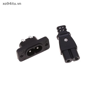 Đầu Nối Ổ Cắm Điện xoitu c8 35mm * 15mm ac 2.5a 250v 8 Chất Lượng Cao