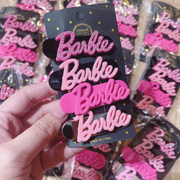 SET 4 KẸP TÓC BARBIE dễ thương (   hot)