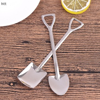 Bộ 4 Muỗng Cà Phê Bằng Thép Không Gỉ Phong Cách retro
