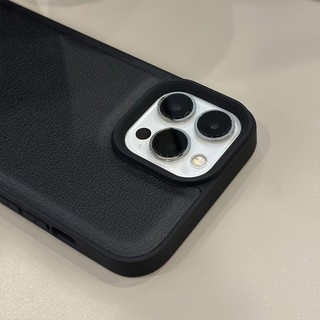 Ốp Điện Thoại Da Mềm Màu Đen Đơn Giản Cho iphone 15 15pro max 13 mini 14 14pro 14max 12 11 pro max ix xr se2 plus