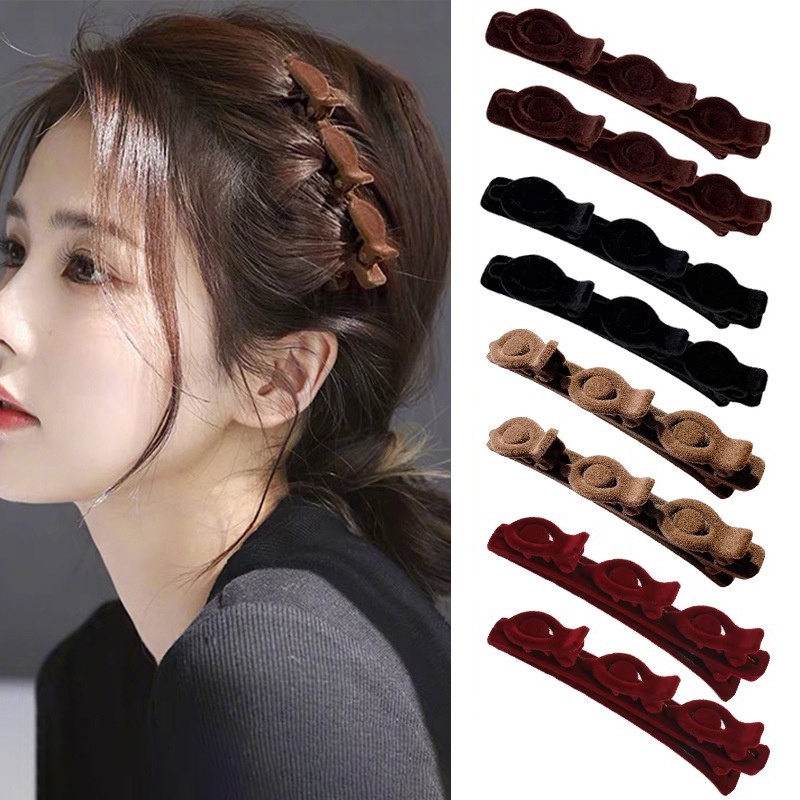 Kẹp Tóc Dạng Tết Bím Thời Trang Cho Nữ