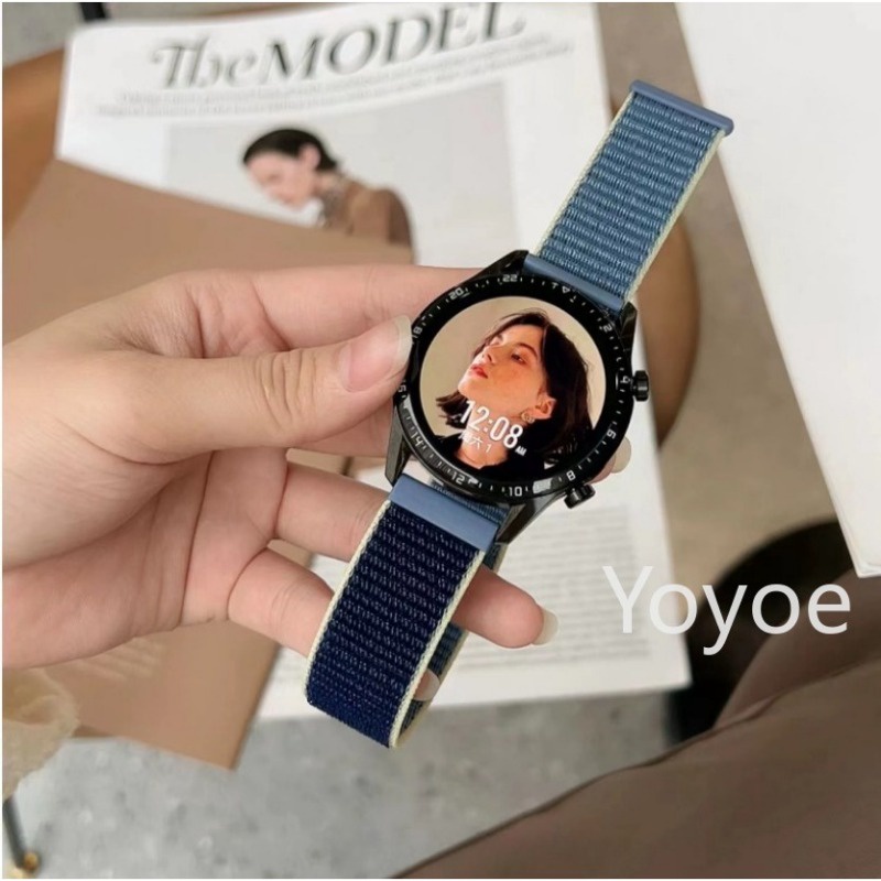 HUAWEI Dây Đeo nylon Cho Đồng Hồ Thông Minh samsung galaxy watch 6 4 classic 5 pro 45mm 47mm 43mm 44mm gt 2e 3 22mm 20mm