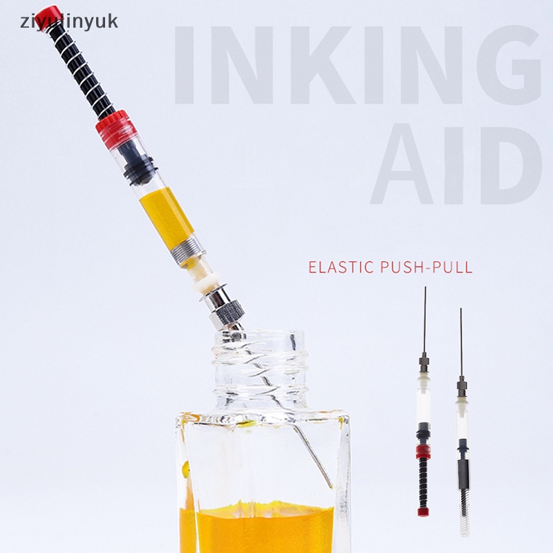 Ziyulinyuk 1 Bút Lò Xo Chất Lỏng Mực Phụ Trợ Hút Mực Công Cụ EN