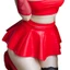 GODD Nữ Da PU Xếp Ly Váy Mini Eo Clubwear Màu Trơn Ướt Nhìn Siêu Ngắn Váy Quần Áo Nữ