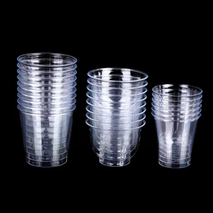 Ziyulinyuk 30 / 36 / 50 Chiếc Kính Bắn Nhựa Trong Suốt Thạch Cốc Plastique Tumblers EN