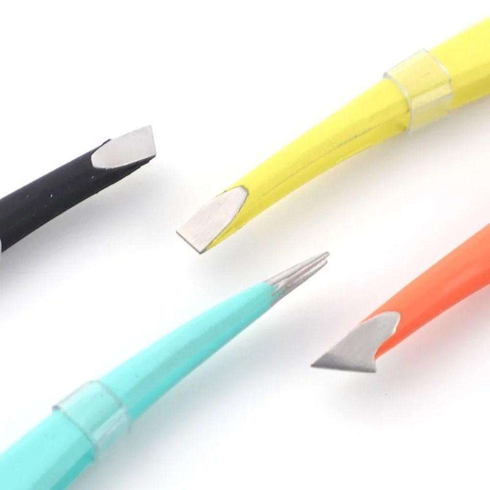 FAVORITEGOODS Nhíp Lông Mày, Nhíp Nối Mi Kẹp Tẩy Lông Bằng Thép Không Gỉ, Dụng Cụ Cắt Tỉa Tóc Loại Bỏ Râu Chuối Kẹp Lông Mày Kẹp