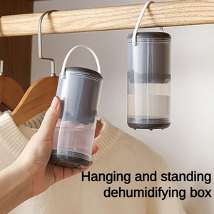 Hộp đựng máy hút ẩm treo tủ quần áo với viên nén hương liệu có thể tái sử dụng, chống ẩm và chống nấm mốc, khử mùi ký túc xá nhỏ