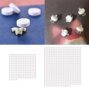 BTF Gói 500 200 Miếng Lót Tai Xốp Chống Đẩy Cho Bông Tai Thảm DIY Phụ Kiện