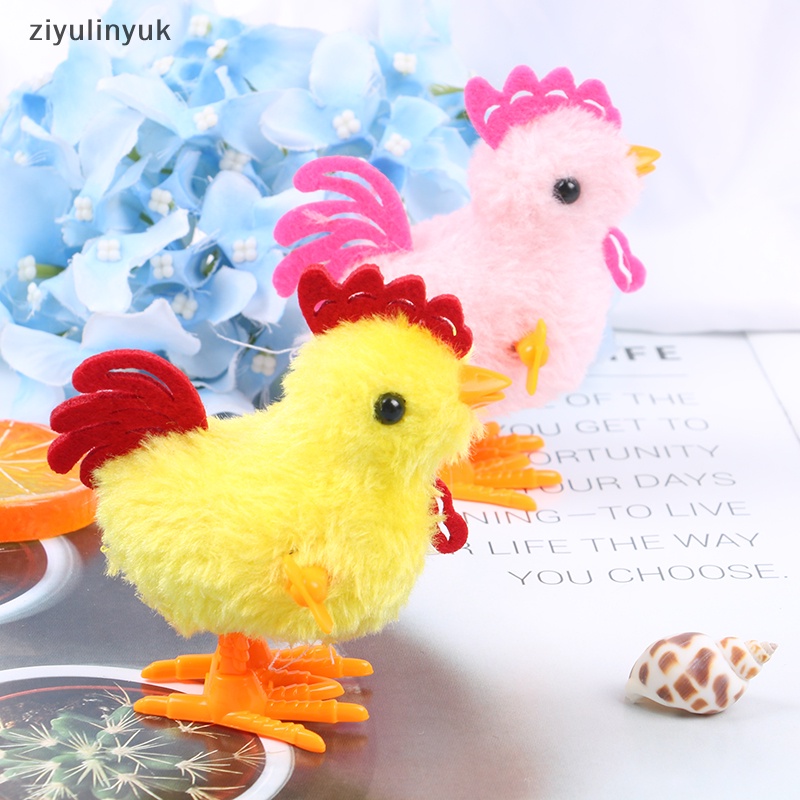 Ziyulinyuk Sang Trọng Gió Lên Gà Trẻ Em Giáo Dục Đồng Hồ Nhảy Đi Bộ Gà Con Đồ Chơi EN