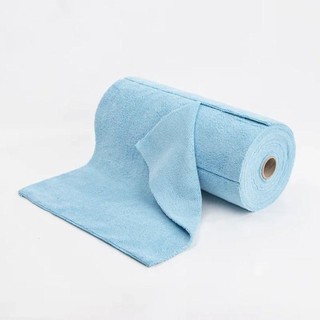 [COD] NOOKSTORY Khăn lau bát đĩa sợi nhỏ chống dầu, 20 cái/cuộn, tái sử dụng, thấm nước thay thế
