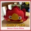 Búp Bê Nhồi Bông Calcifer Trang Trí Nhà Cửa / Quà Tặng Sinh Nhật / Lễ Tình Nhân Năm Mới 30*24cm