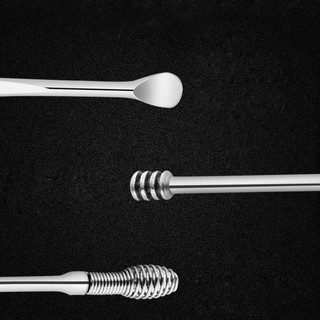 Bộ 5 Dụng Cụ Lấy Ráy Tai INox (Hộp Nhựa)