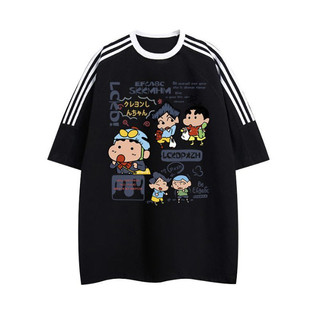 HIIXIIVI Áo Thun Unisex Cotton Tay Ngắn Cổ Tròn In Độc Đáo Cặp Đôi Tee