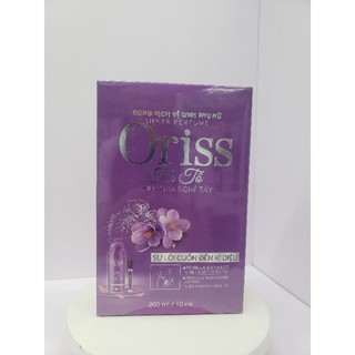 Combo Dung Dịch Vệ Sinh Phụ Nữ ORISS Tía Tô 200ml - Nước Hoa ORISS Tía Tô 10ml